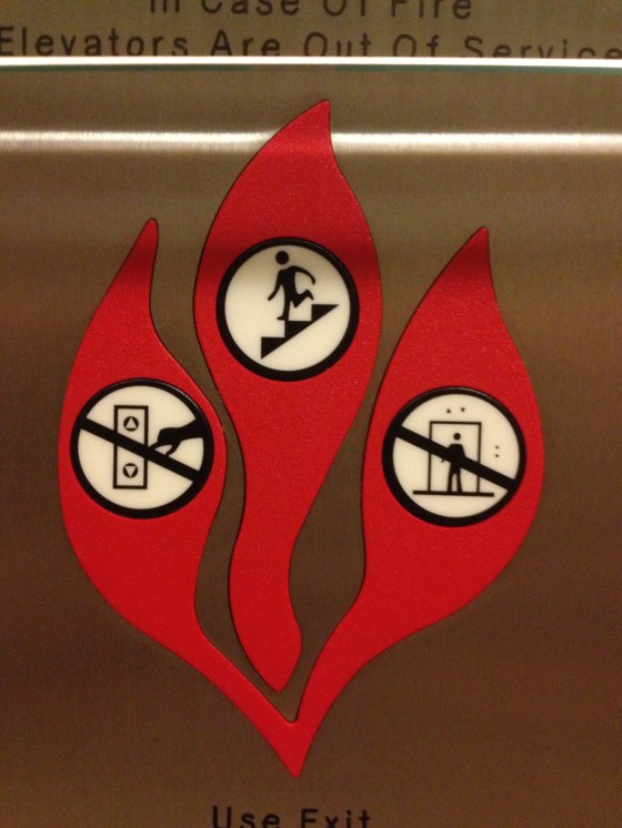 elevator-flames
